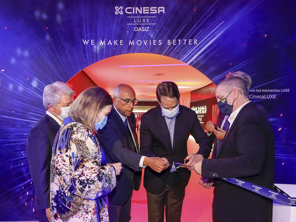 Cinesa, una de las compañías líderes en exhibición cinematográfica en España, inaugura en Oasiz Madrid sus nuevas salas de cine con tecnología de vanguardia 