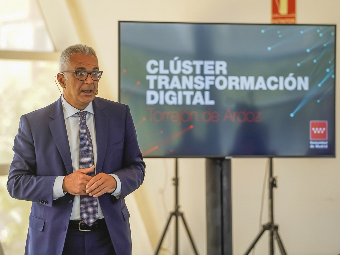 La Comunidad de Madrid elige a Torrejón de Ardoz como sede del clúster de Transformación Digital, siendo una de las cuatro ciudades de la región que albergará estas instalaciones tecnológicas